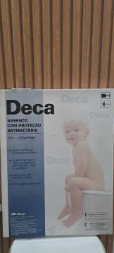 Assento sanitário com proteção antibacteria Deca