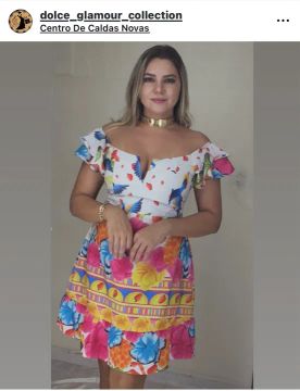 Vestido estampado 