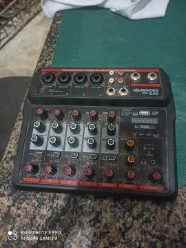 Mesa de Som Soundvoice MC6-BT