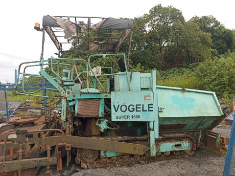 ACABADORA  VÖGELE SUPER 1600
