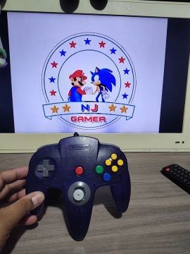 Controle N64 Uva - Impecável (ORIGINAL)