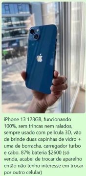 iPhone 13 128GB - Perfeito estado!