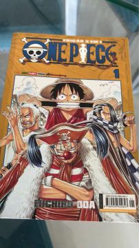 Mangá One Piece edição 3 em 1 - Volume 1