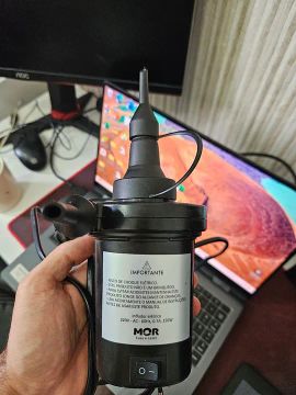 Bomba de Ar Inflador Elétrico MOR