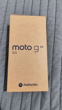 Moto G34 5G Preto 4/128gb - Novo