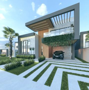 Duplex com 4 suítes, incluindo uma master 