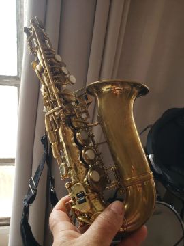 Sax Galasso soprano curvo raridade e pode ser seu!