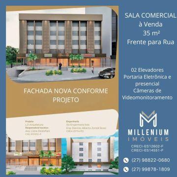 Sala Comercial para Venda em Vitória, Mata da Praia, 1 banheiro