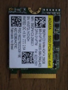 SSD ADATA PCIe Gen 4x4 256GB NVMe