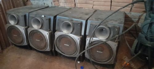 4 Caixas de som sony