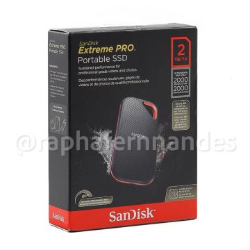 SSD 2TB Sandisk Extreme Pro 2.000 MB/s (novo/lacrado)