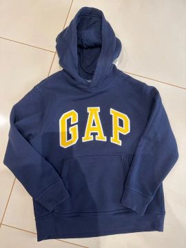 Blusa de Moletom Gap Azul com Capuz 8 / 10 