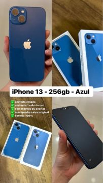 iPhone 13 - 256gb - Azul