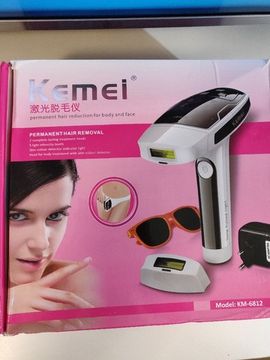 Depilador Permanente de Luz Pulsada Kemei KM - 6812