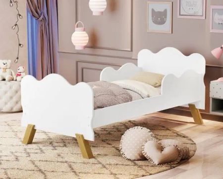 Cama Infantil Nuvem Branco