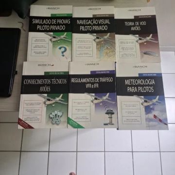 Livros Piloto Privado e Comercial Ebianch