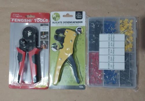 KIT alicate crimpador para elétrica / eletricista