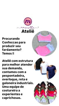 Ateliê de Confecção - Roupas Personalizadas