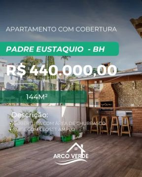 Apartamento 4 Quartos, Padre Eustaquio - Belo Horizonte