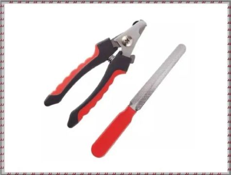 Kit cortador e lixa para pets - Cães e gatos 
