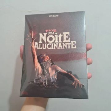 blu-ray lacrado trilogia uma noite alucinante - evil dead - morte do demonio op