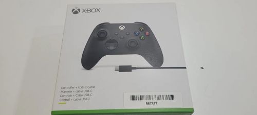 Controle Xbox séries preto original novo, na caixa