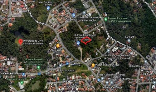 Terreno Pilarzinho 587mts 540.000,00