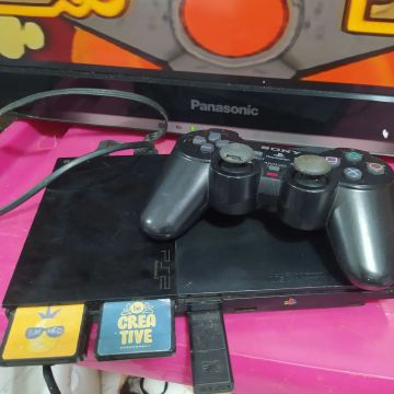 Play 2 com controle pen drive e memory card 