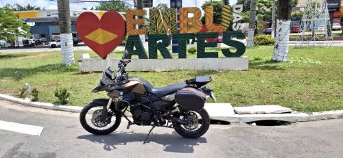 Moto bmw F800 GS impecável equipada 