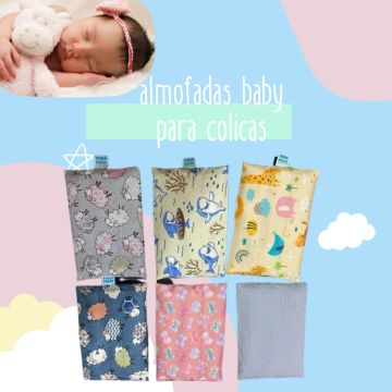Almofada para cólica bebê - Estampas diversas