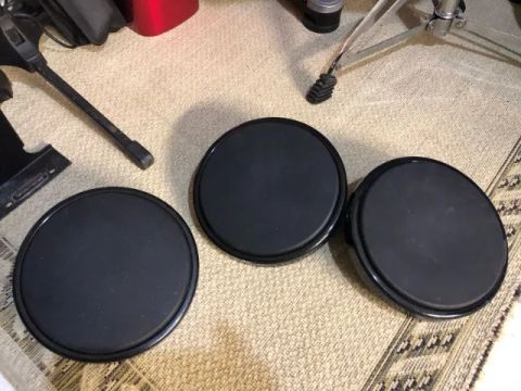 Kit Pad Tom P/ Bateria Eletrônica Michael