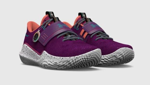 Tênis De Basquete Under Armour Flow Black History Month Roxo 43 BR