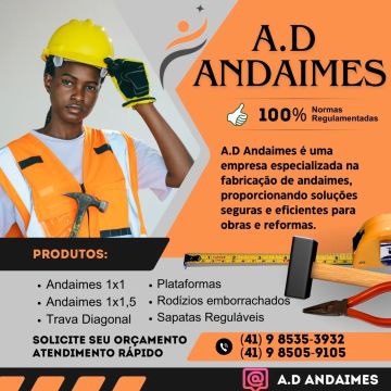 Andaimes novos - A.D Andaimes