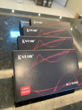 SSD M2 NVMe 128GB, 256GB, 512GB e 1TB.