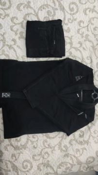 Kimono Jiu-jitsu Krieger preto A1 