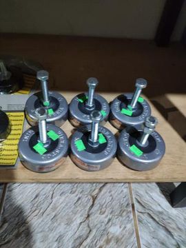 Amortecedor antivibratório para máquinas equipamentos e compressores