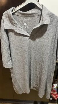Camisa Polo Calvin Klein Cinza 