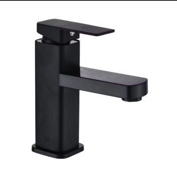 Torneira Pia Banheiro - Preto Fosco