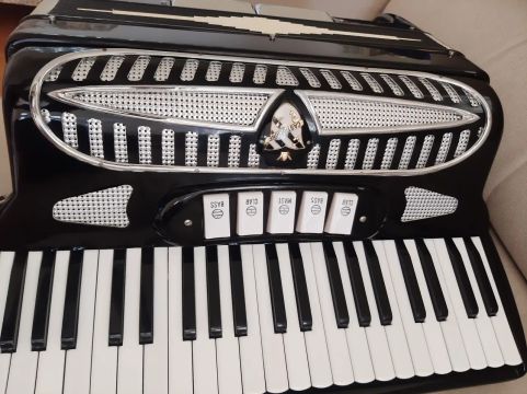 Gaita/acordeon  120 baixos 7kg