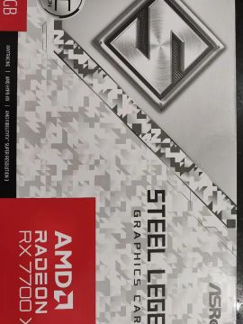 Placa de Vídeo AMD Radeon RX 7700 Steel Legend