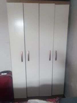 Guarda-Roupas de 4 Portas Branco