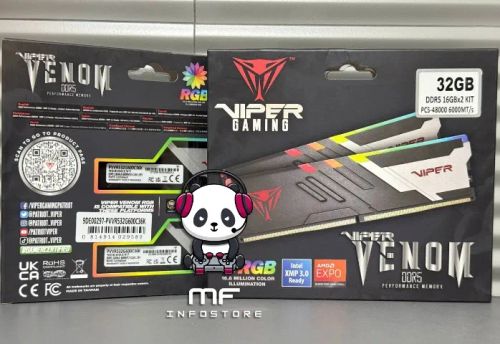 Memória RAM DDR5 Viper RGB 6000Mhz 2x16GB - NOVAS