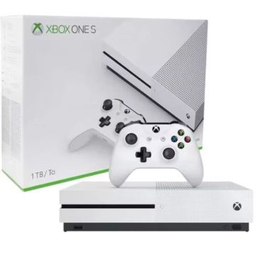 Video Game Xbox One S 500GB + 1 Controle - Semi novo