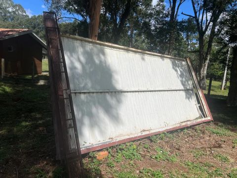 Portão de garagem de ferro Usado