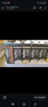 Yopro 15g Proteínas Proximo da Validade