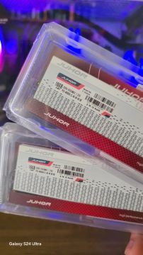 Memória RAM DDR5 32GB (2X16) 6000MHz Com RGB