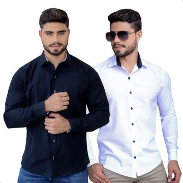 2 camisas G (parcelo no cartão)