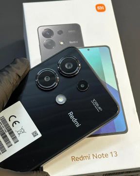 REDMI NOTE 13 4G 8/256 GB PRETO GLOBAL LACRADO <br>