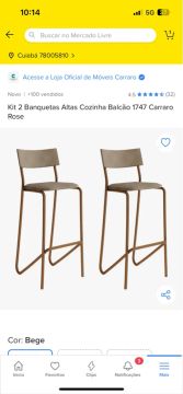 Banqueta para balcão 