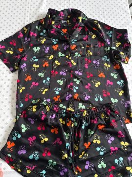 Conjunto de Pijama Mickey Mouse Colorido XXG